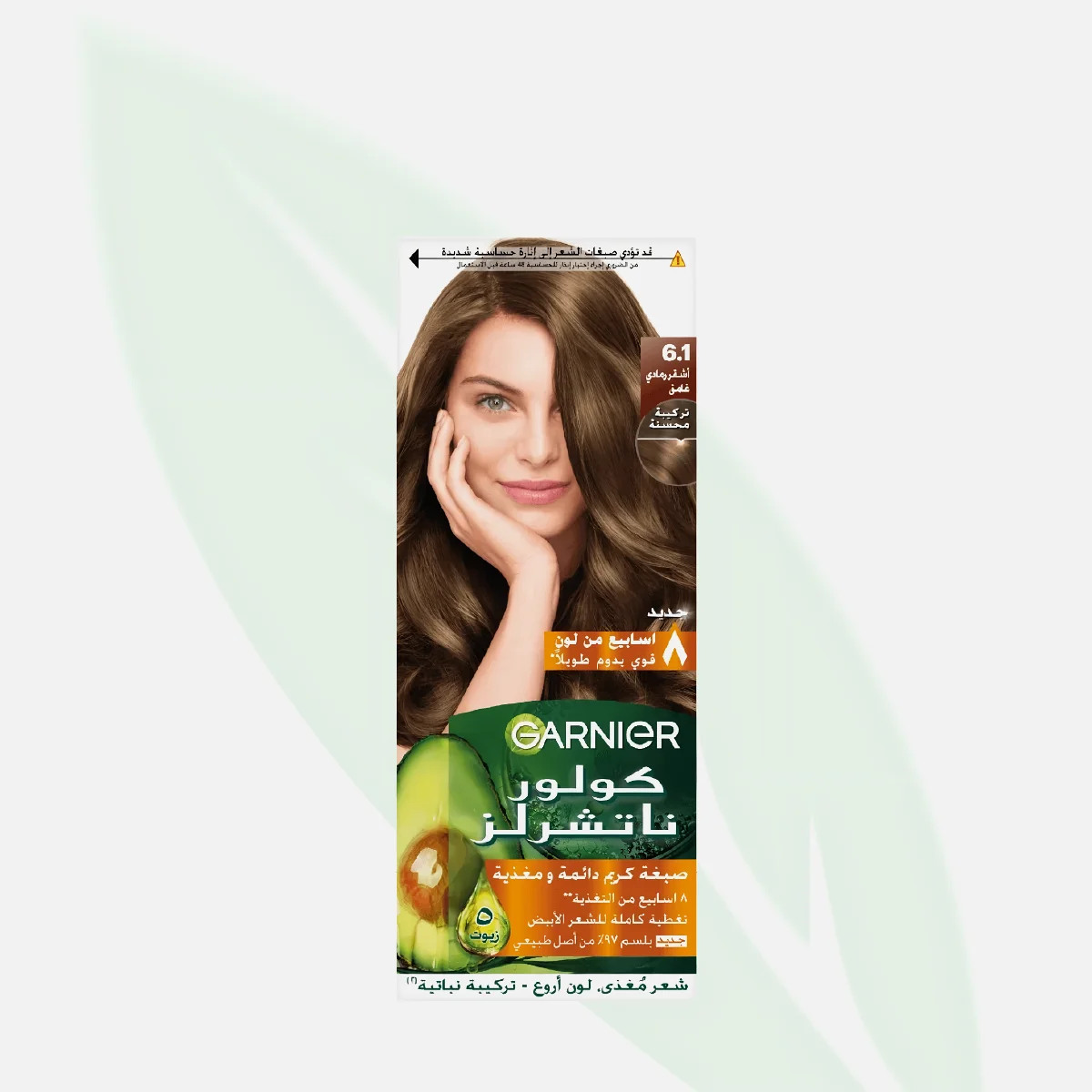 GARNIER Color Naturals Permanent Hair Color 6.1 Dark Ash Blonde