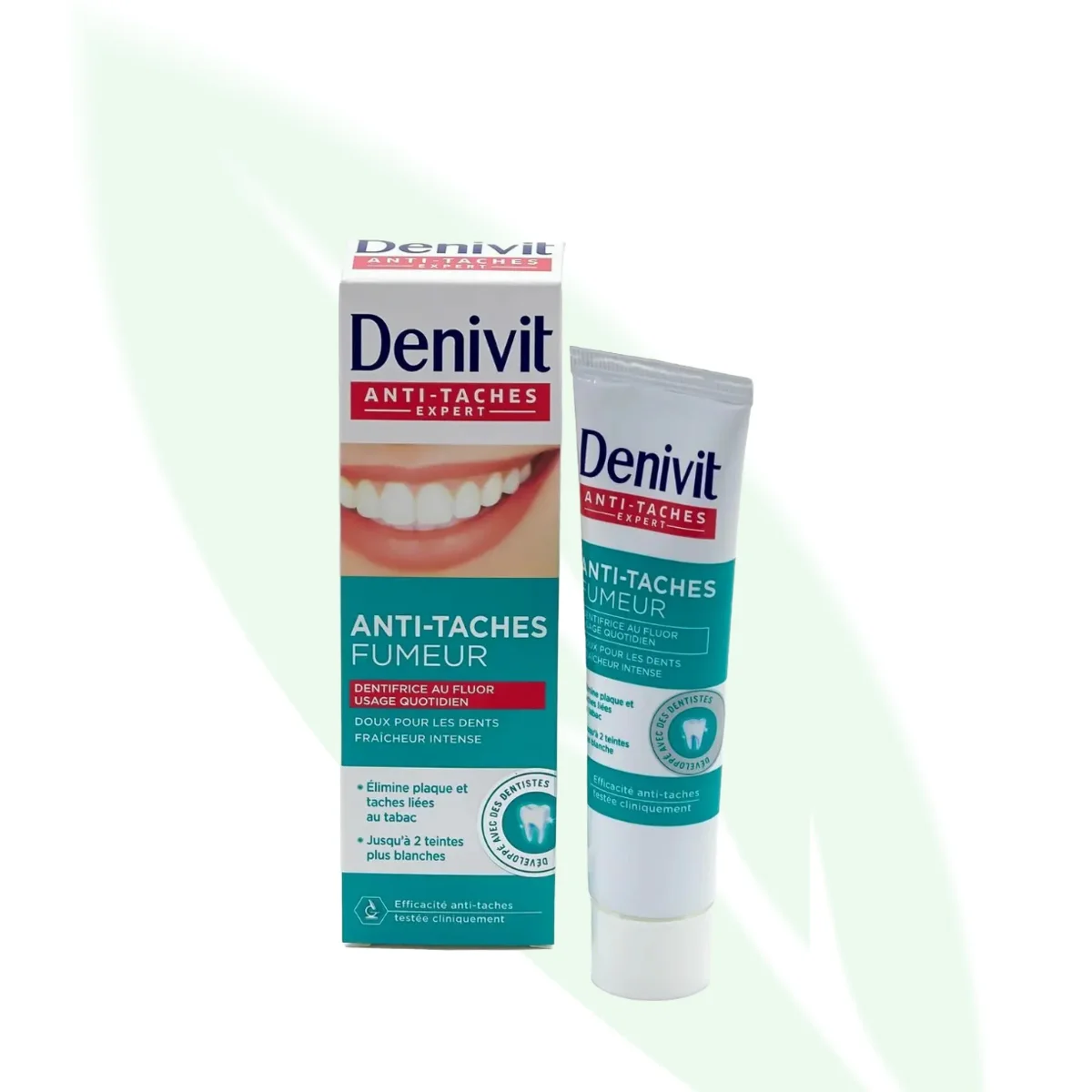 DENIVIT Anti Taches Fumeur Smokers Whitening Toothpaste 50ml