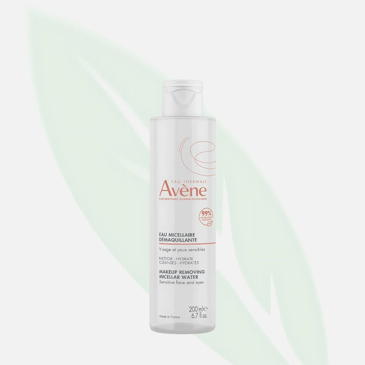 AVENE ماء ميسيلي مزيل المكياج برفق لكل أنواع البشرة 200 مل