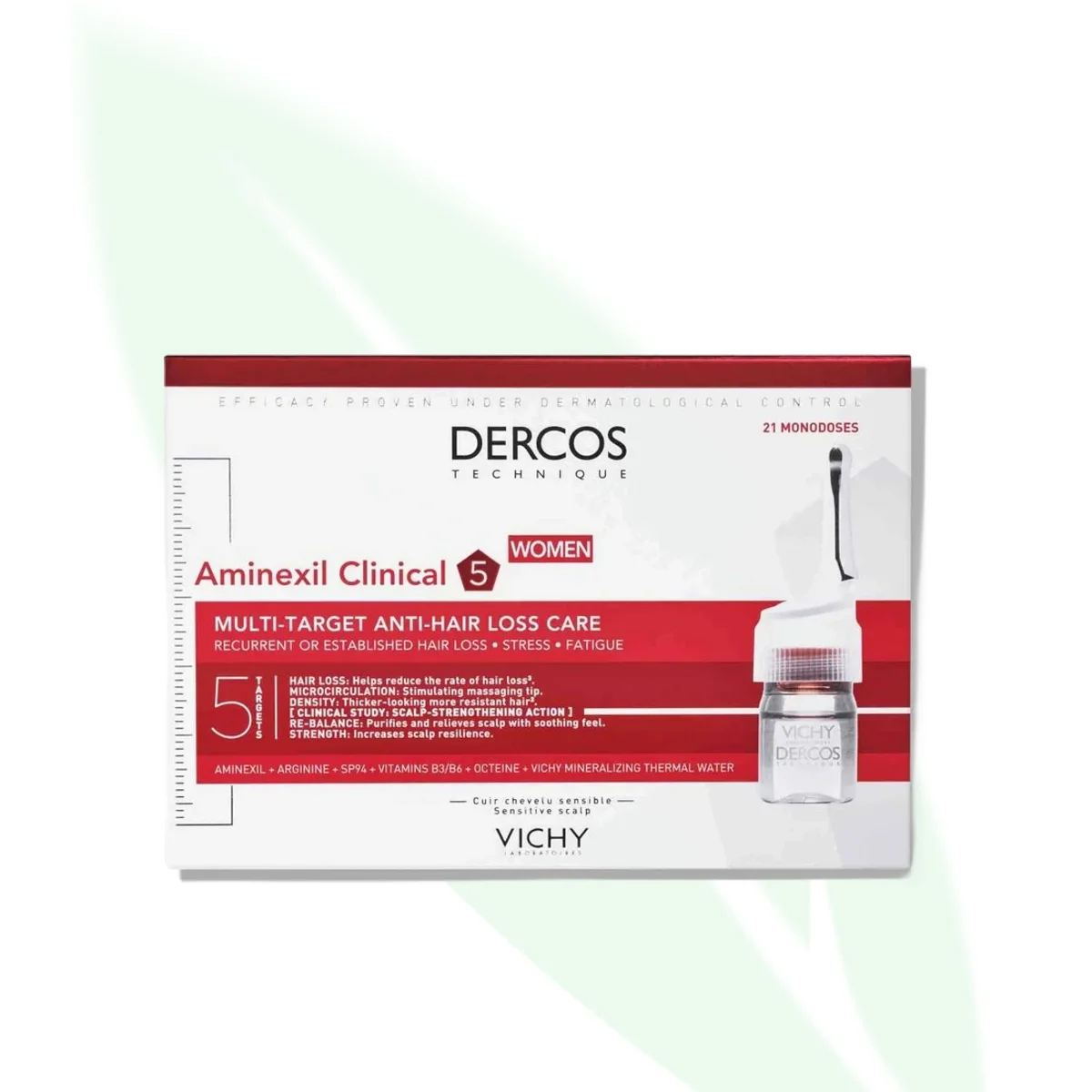 VICHY Dercos Aminexil Clinical 5 Women 21 Monodoses