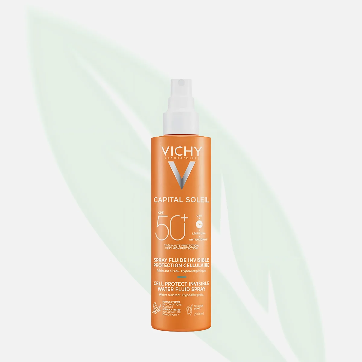 VICHY Capital Soleil Cell Protect Water Fluid Spray SPF 50+ 200ml VICHY Capital Soleil Cell Protect Water Fluid Spray SPF 50+ 200ml