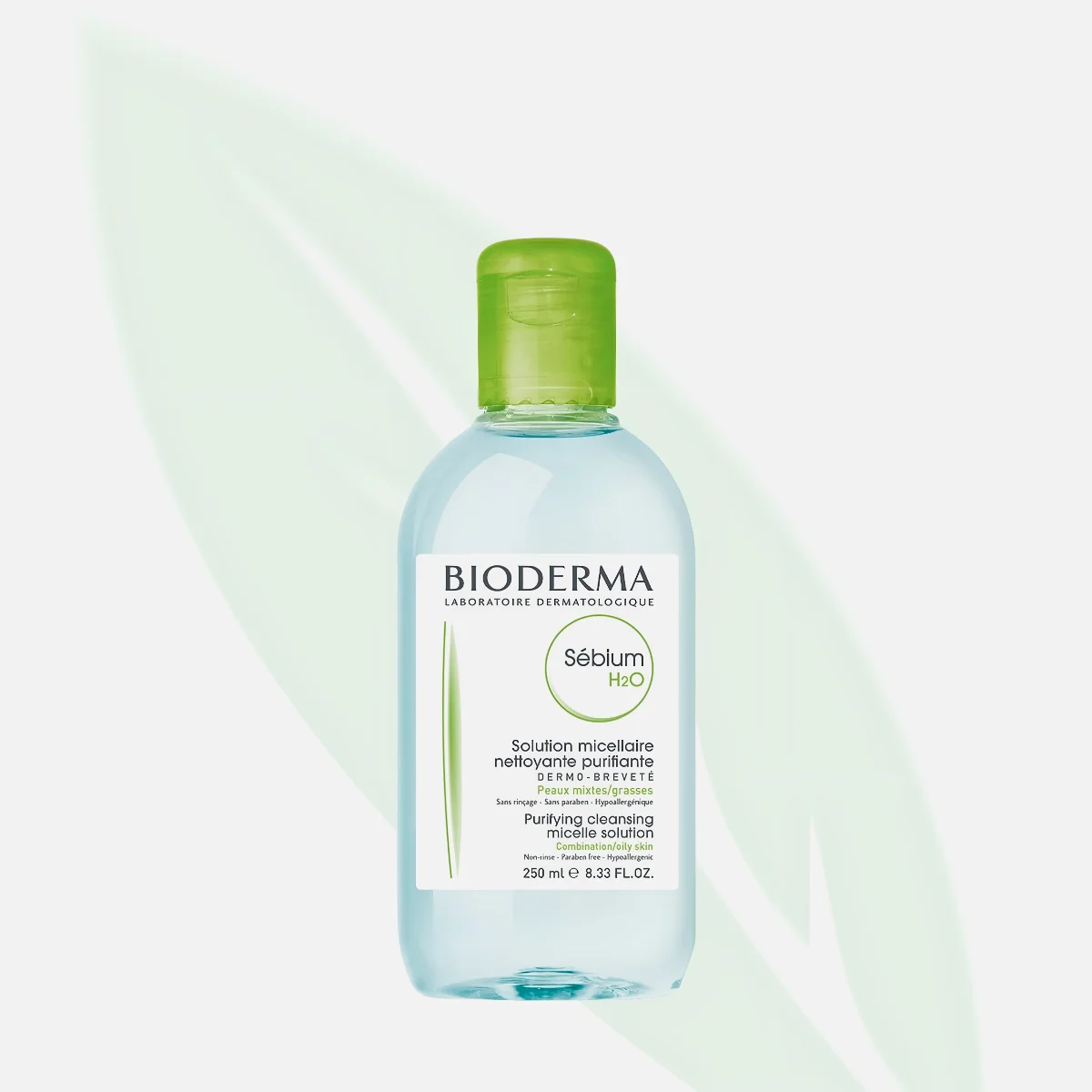 BIODERMA Sebium H2O ماء ميسيلي منقٍّ للبشرة الدهنية والمختلطة 250 مل