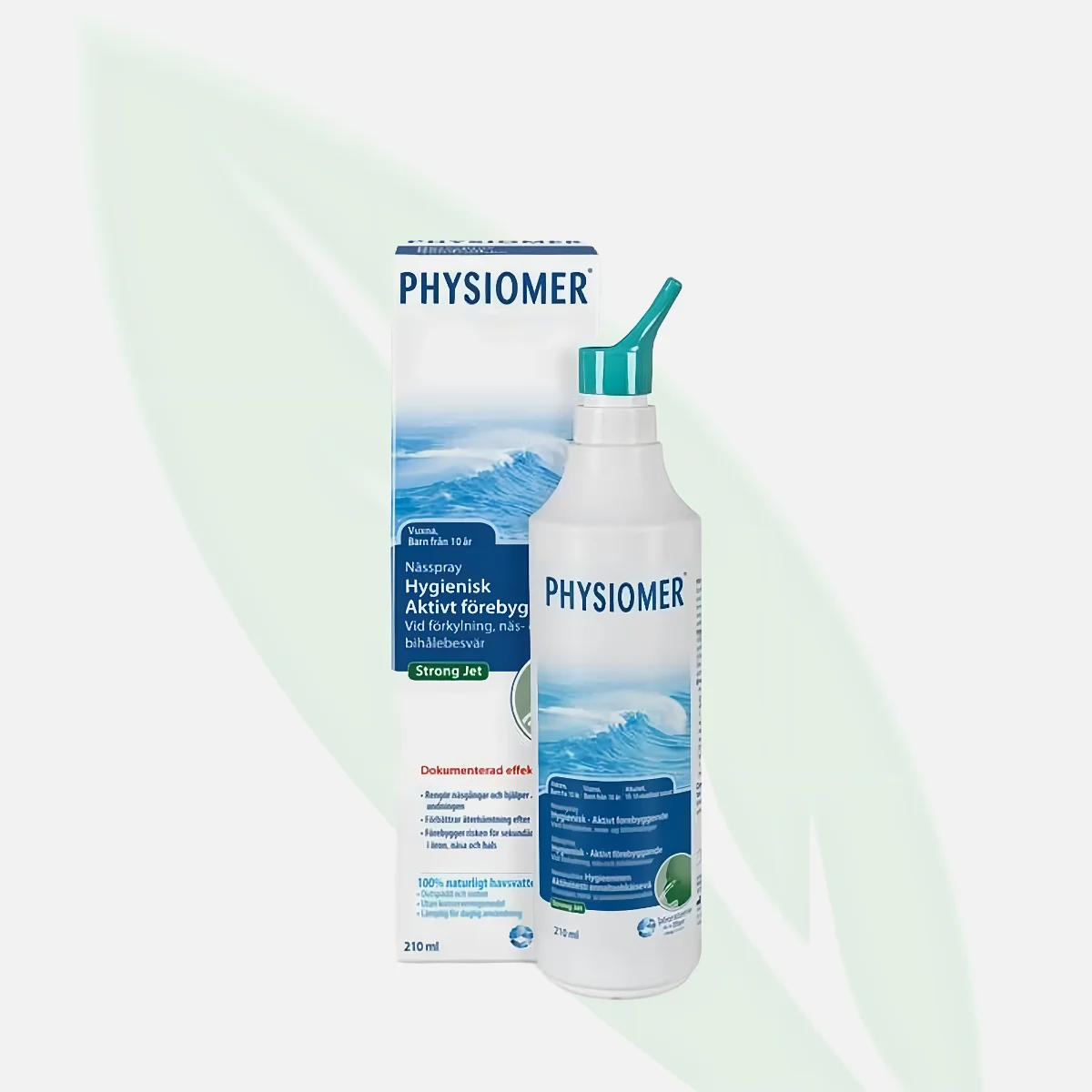 PHYSIOMER Strong Jet Isotonic Sea Water Nasal Spray 210ml