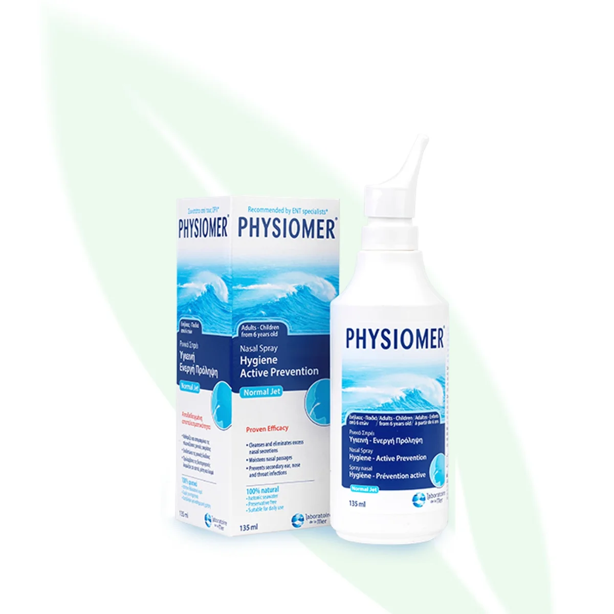 Physiomer Gentle Jet Isotonic Nasal Spray 135ml