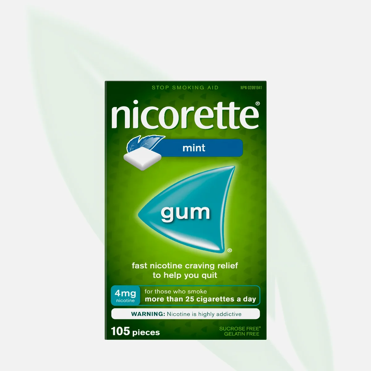 Nicorette Freshmint Gum 4mg
