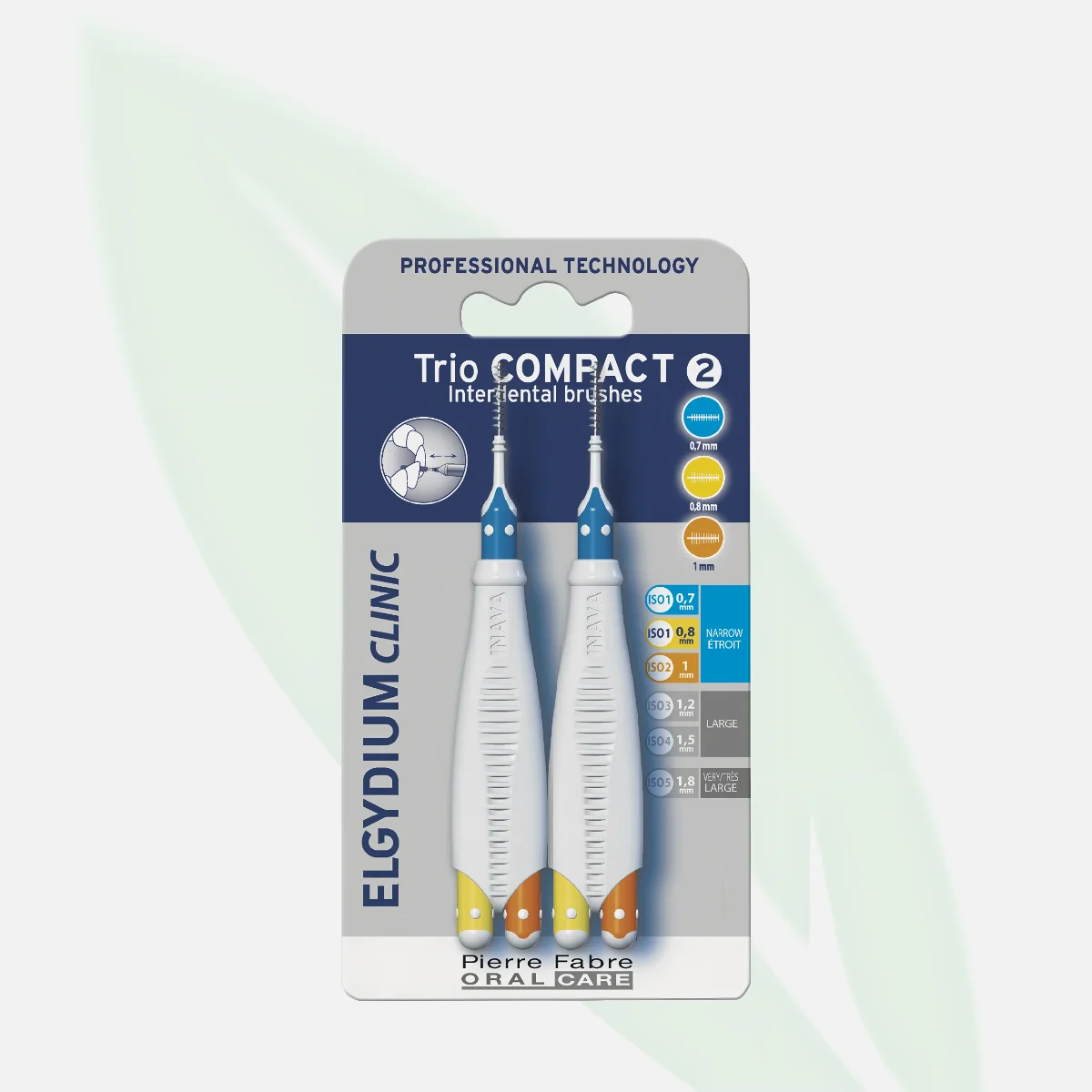 ELGYDIUM Clinic Trio Compact Interdental Brushes ELGYDIUM Clinic Trio Compact Interdental Brushes