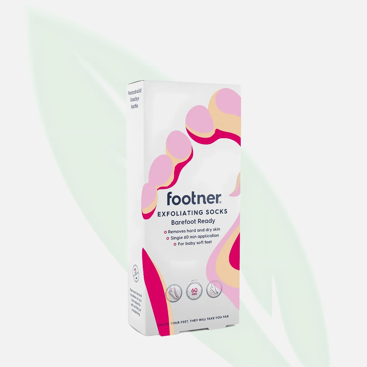 Footner Exfoliating Socks (1 Pair)