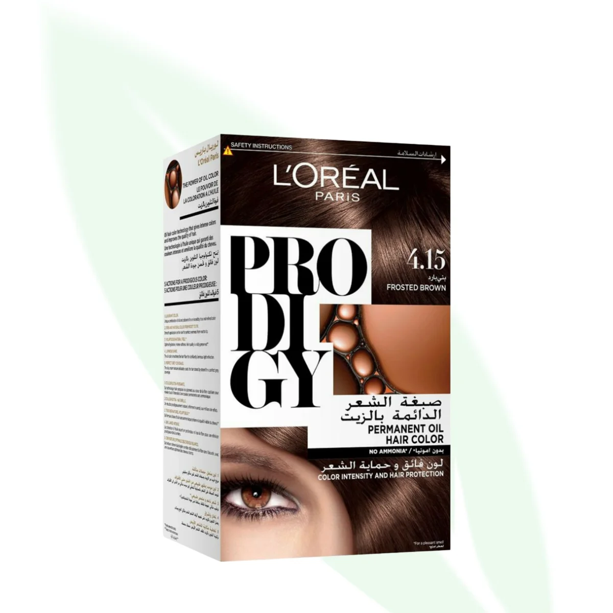 L'OREAL Prodigy 4.15 Sienna Permanent Hair Color