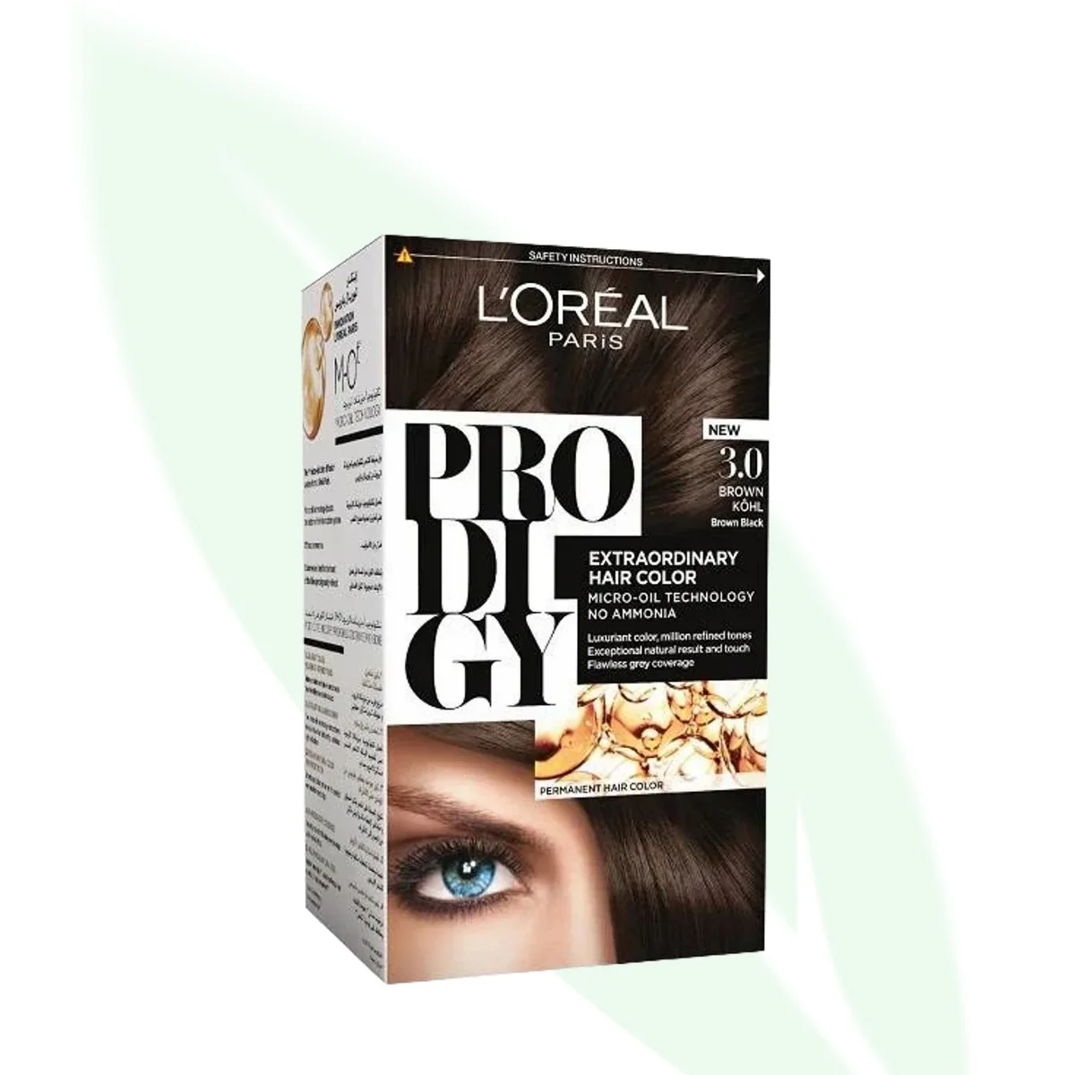 L'OREAL Prodigy 3 Brown Kohl Permanent Hair Color
