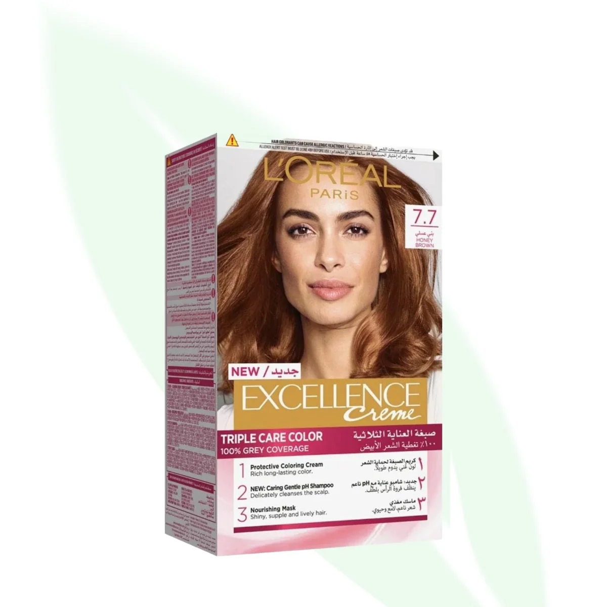 L'OREAL Excellence Creme 7.7 Honey Brown