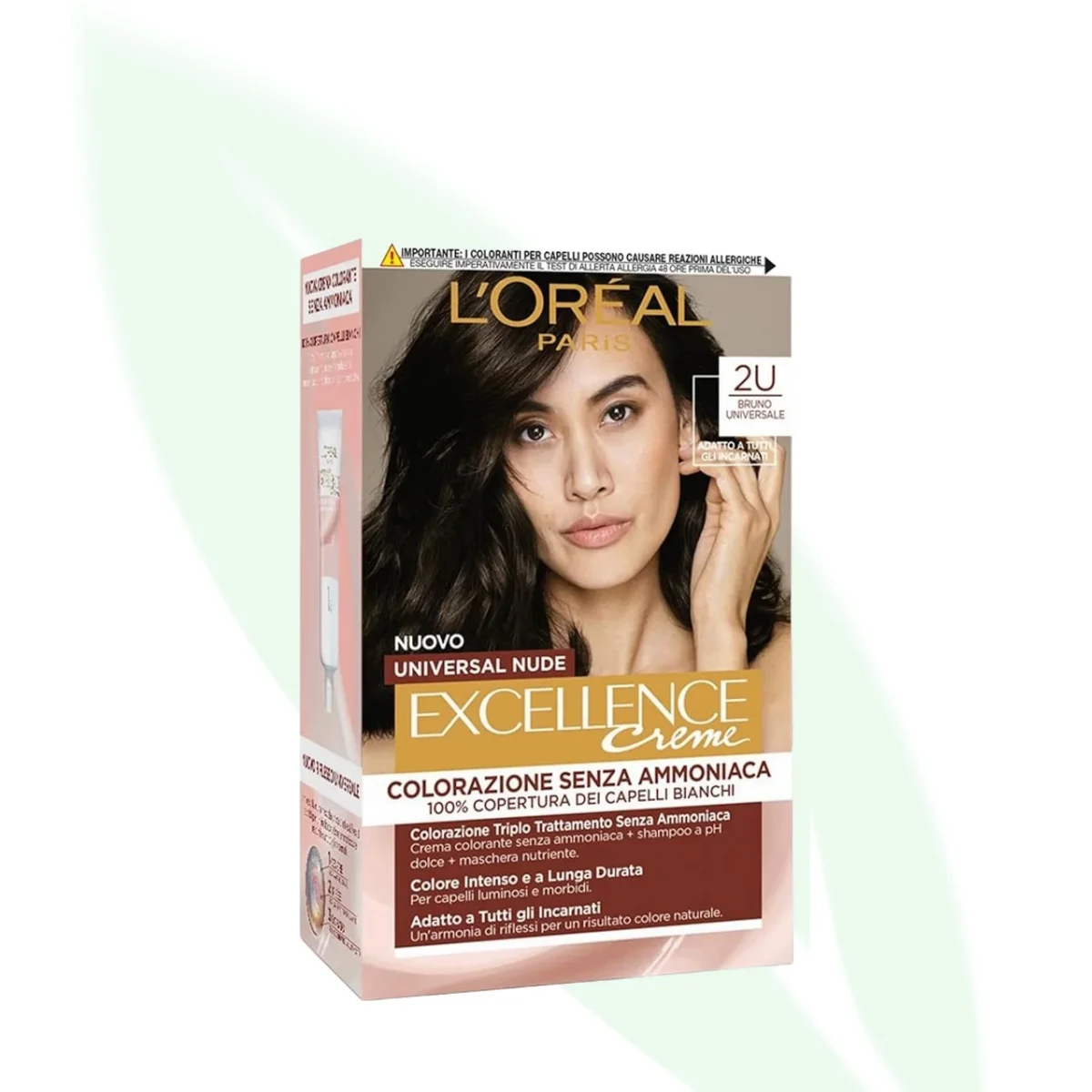 L'Oreal Excellence Creme No Ammonia 2U Universal Darkest Brown