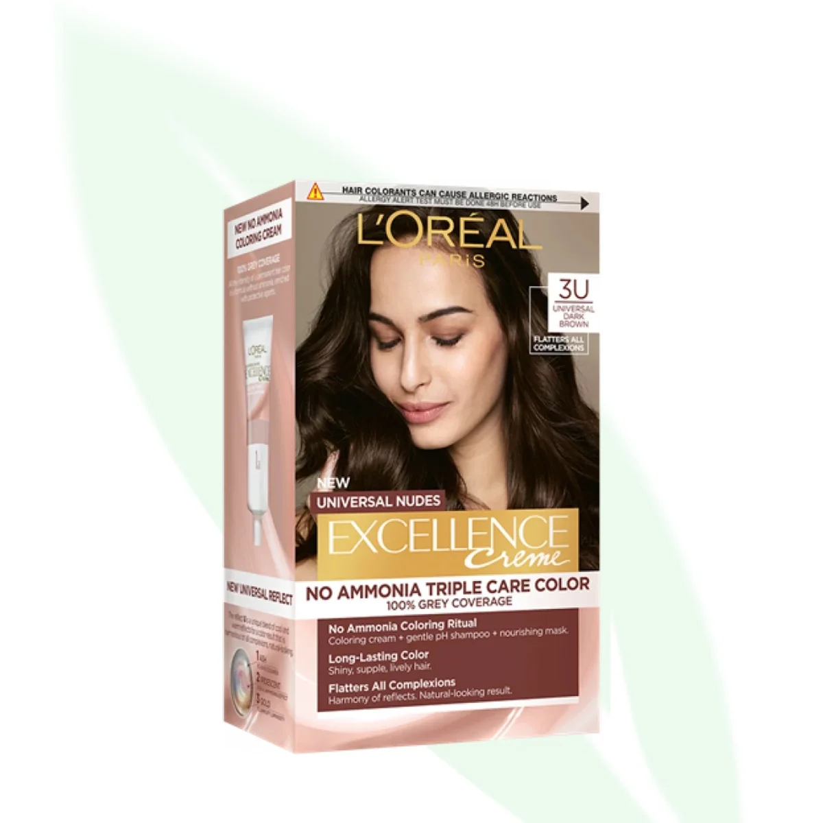 L'Oreal Excellence Creme No Ammonia 3U Universal Dark Brown