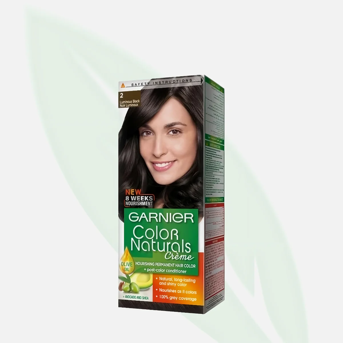 GARNIER Color Naturals 2.0 Luminous Black Permanent Hair Color