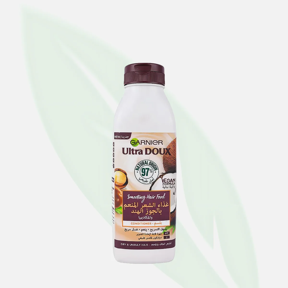 GARNIER Ultra Doux Hair Food Smoothing Conditioner 350ml