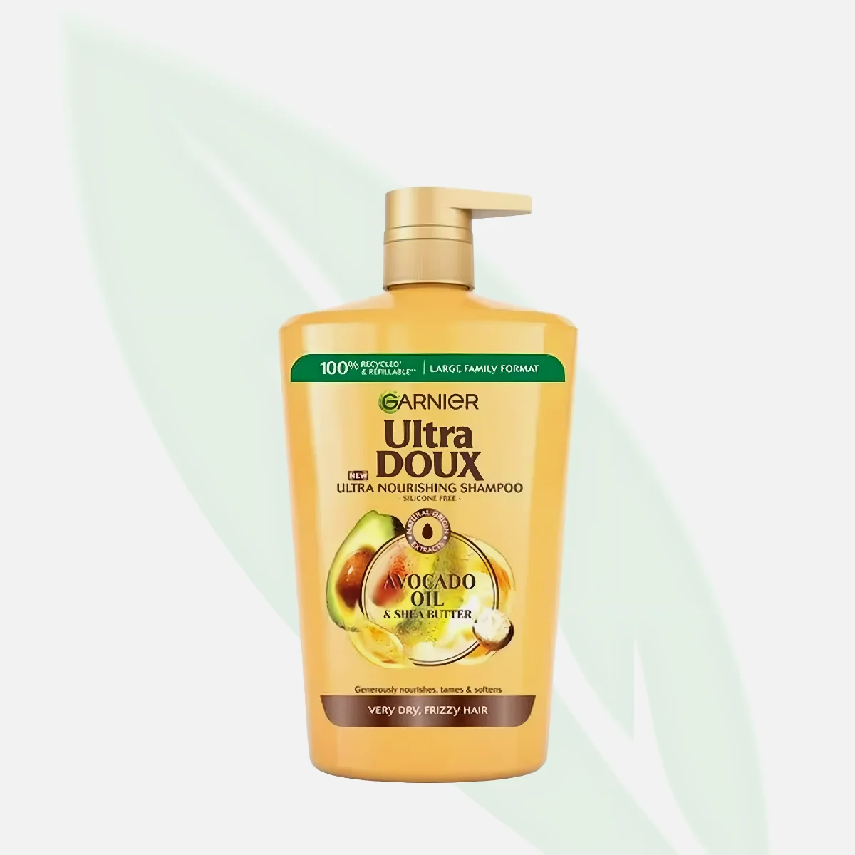 GARNIER الترا دو شامبو الشعر الجاف بالأفوكادو وزبدة الشيا 1000 مل