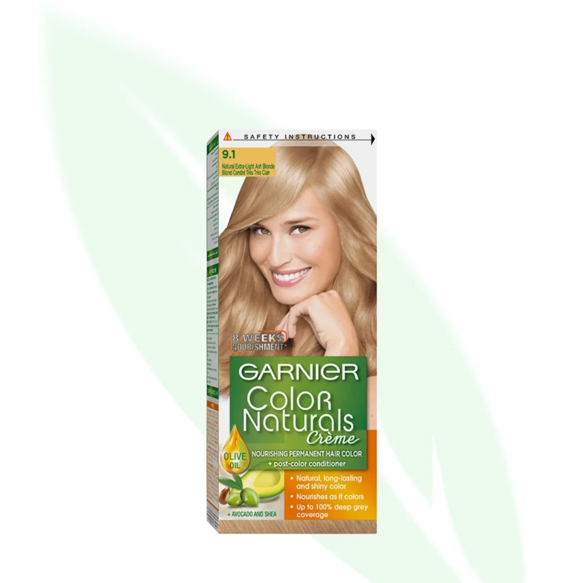 Garnier Color Naturals Hair Color 9.1 Extra Light Ash Blonde