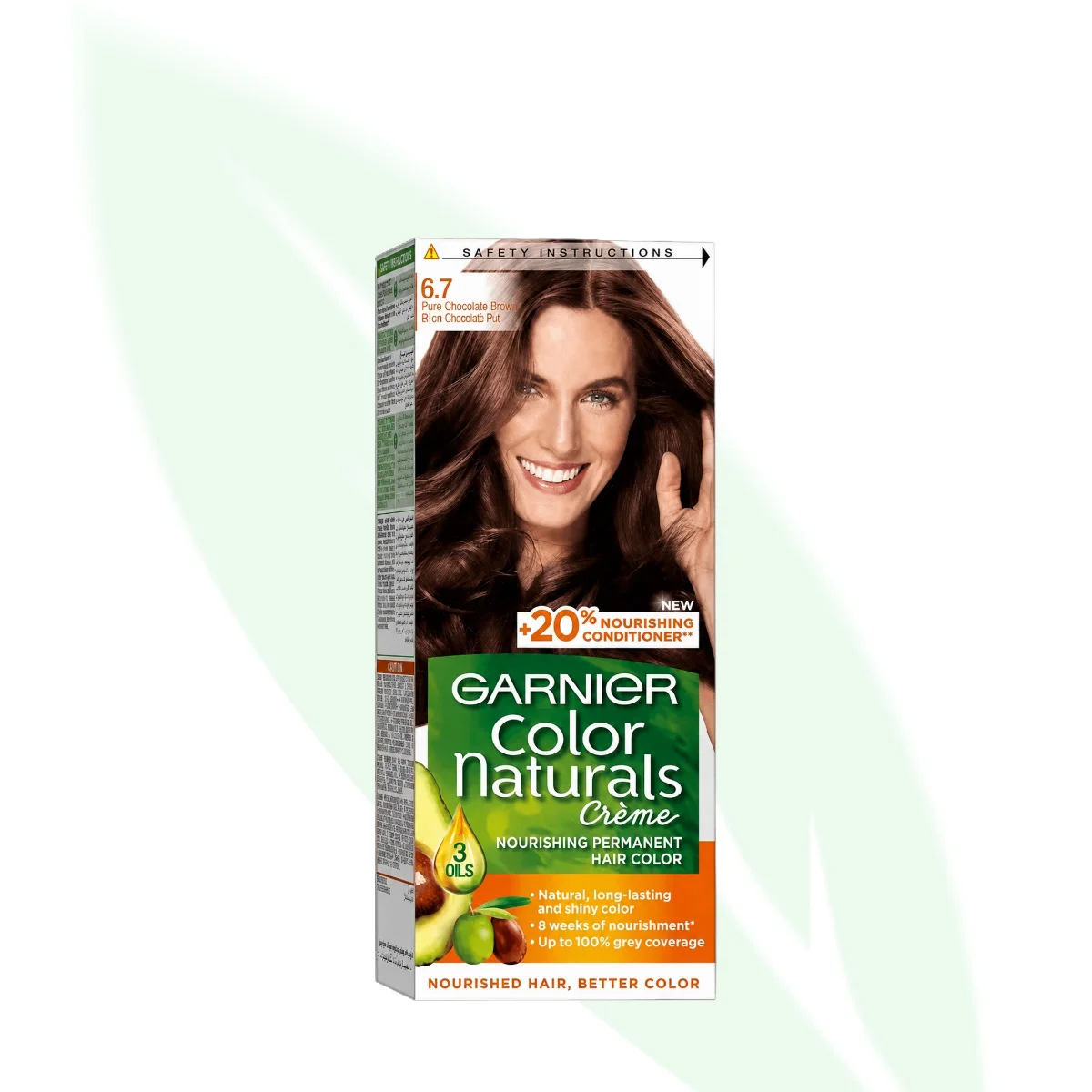GARNIER Color Naturals 6.7 Pure Chocolate Brown