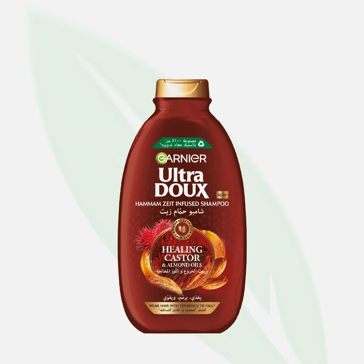 GARNIER Ultra Doux Healing Castor & Almond Oil Shampoo 400ml