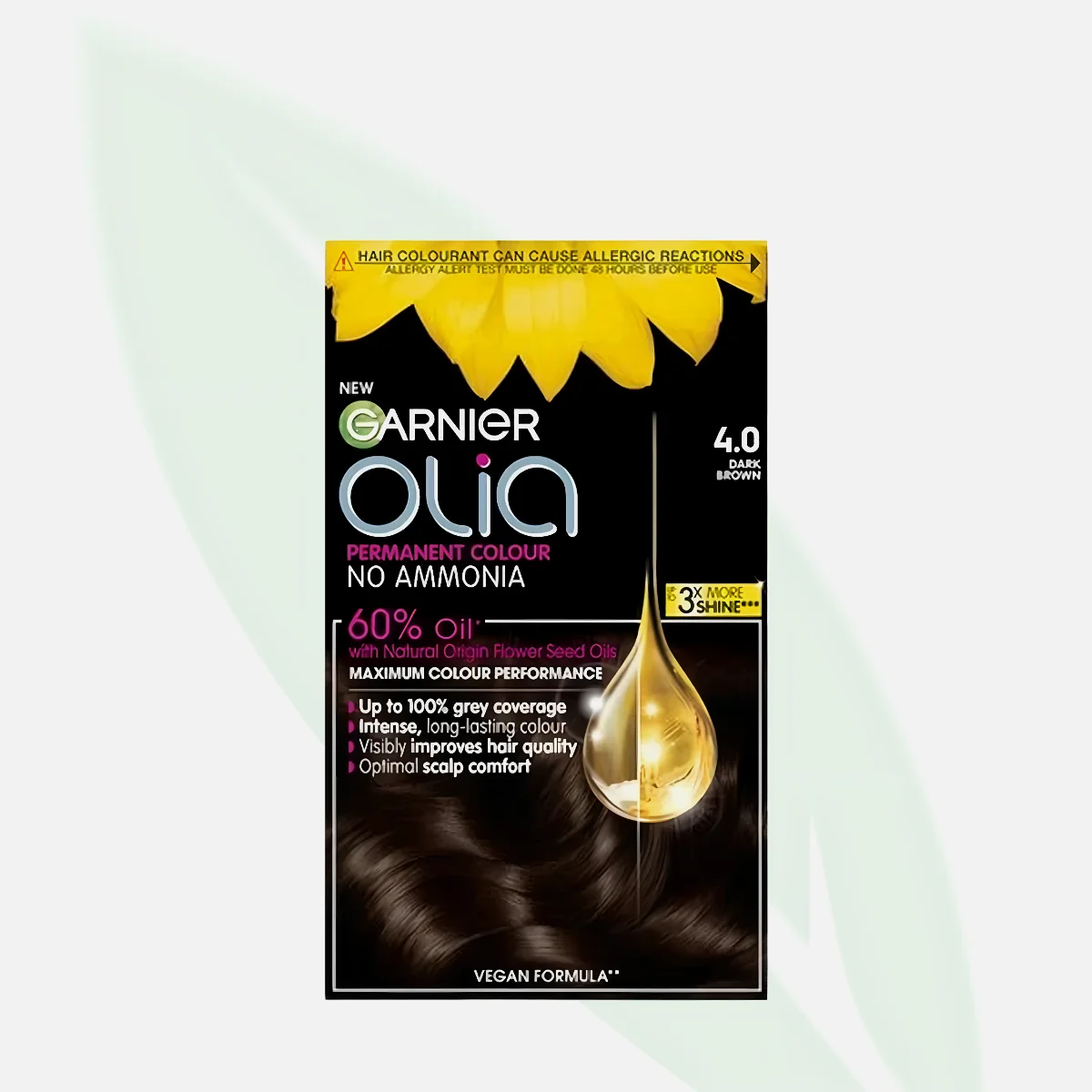 Garnier Olia Permanent Hair Color 4.0 Dark Brown