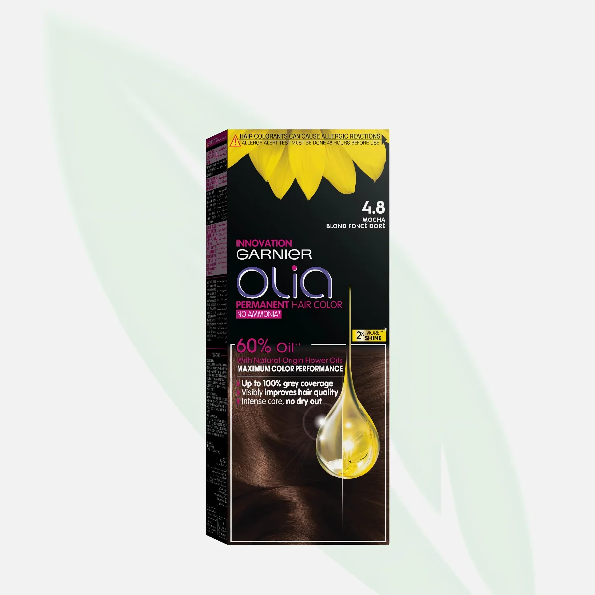 Garnier Olia Permanent Hair Color 4.8 Mocha