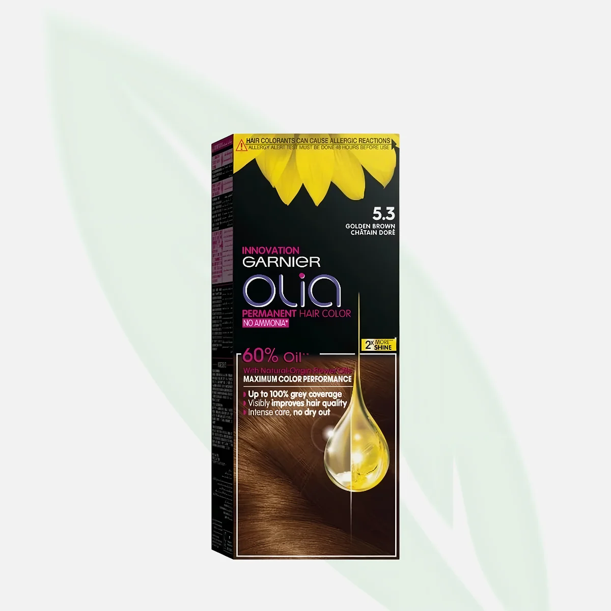 Garnier Olia Permanent Hair Color 5.3 Golden Brown