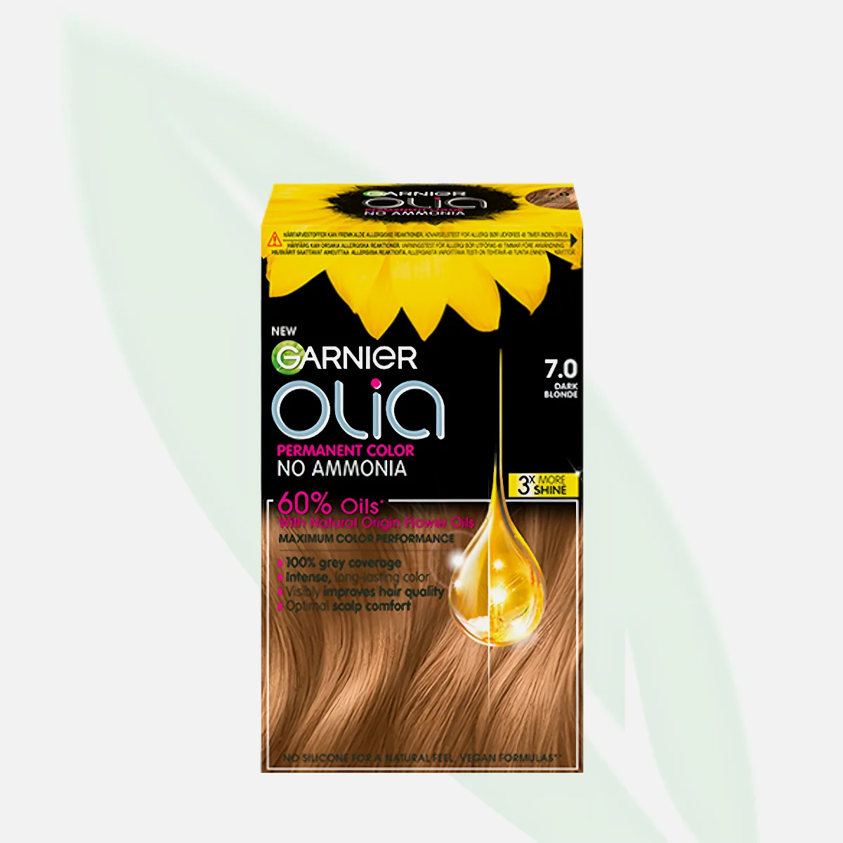 GARNIER Olia Permanent Hair Color 7.0 Dark Blonde