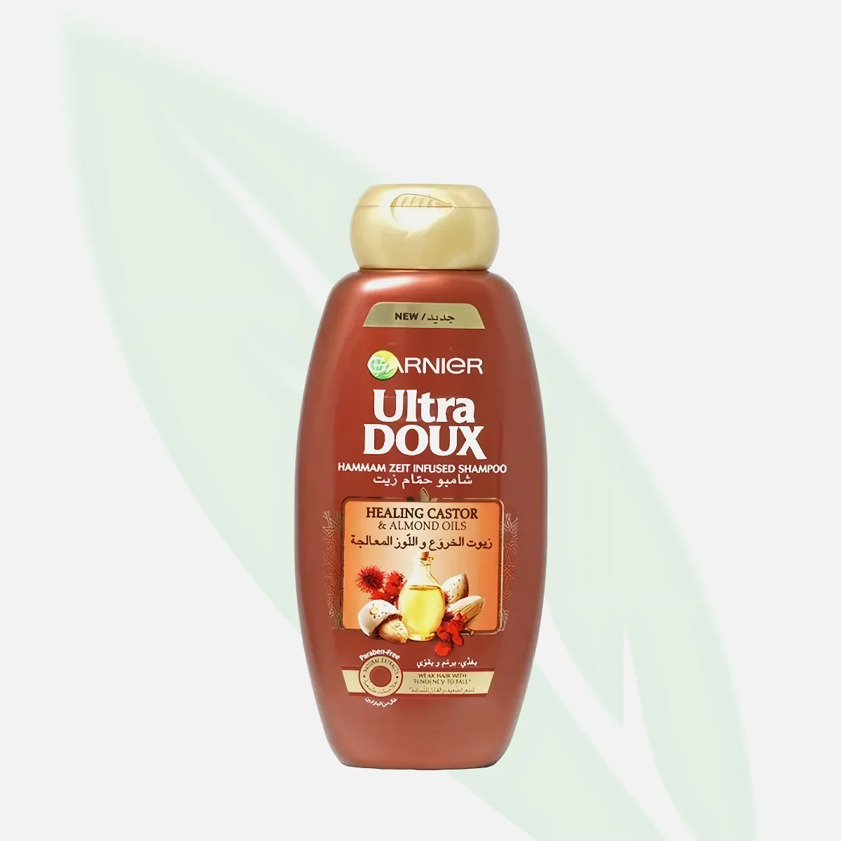 GARNIER Ultra Doux Hammam Zeit Castor & Almond Shampoo 600ml GARNIER Ultra Doux Hammam Zeit Castor & Almond Shampoo 600ml