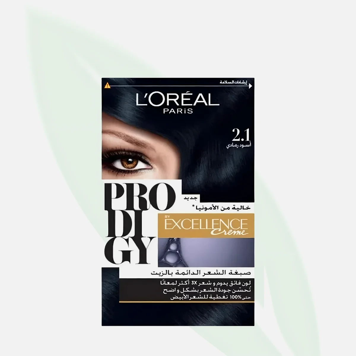 L’OREAL Prodigy Ammonia-Free Oil Hair Color 2.1 Ash Black 180ml L’OREAL Prodigy Ammonia-Free Oil Hair Color 2.1 Ash Black 180ml