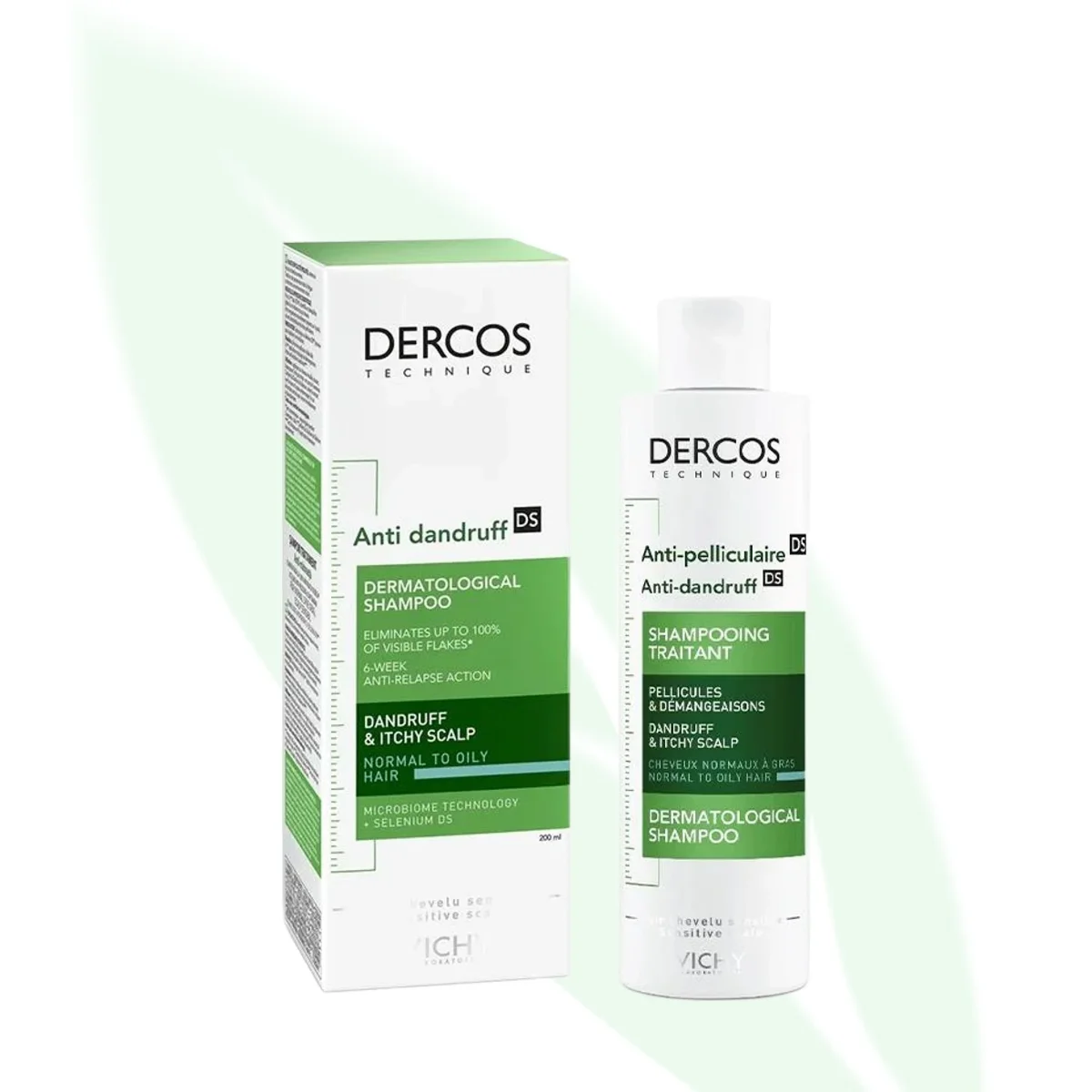 VICHY Dercos Anti-Dandruff Shampoo Normal To Oily Hair 200ml VICHY Dercos Anti-Dandruff Shampoo Normal To Oily Hair 200ml