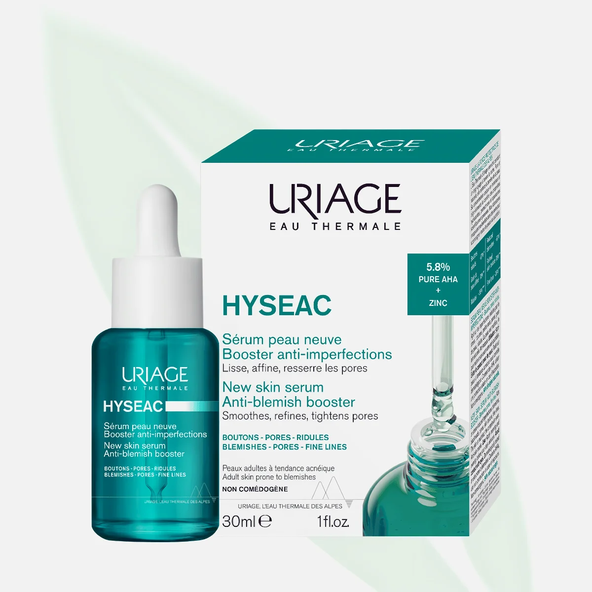 URIAGE Hyseac New Skin Serum Anti-Blemish Booster 30ml URIAGE Hyseac New Skin Serum Anti-Blemish Booster 30ml
