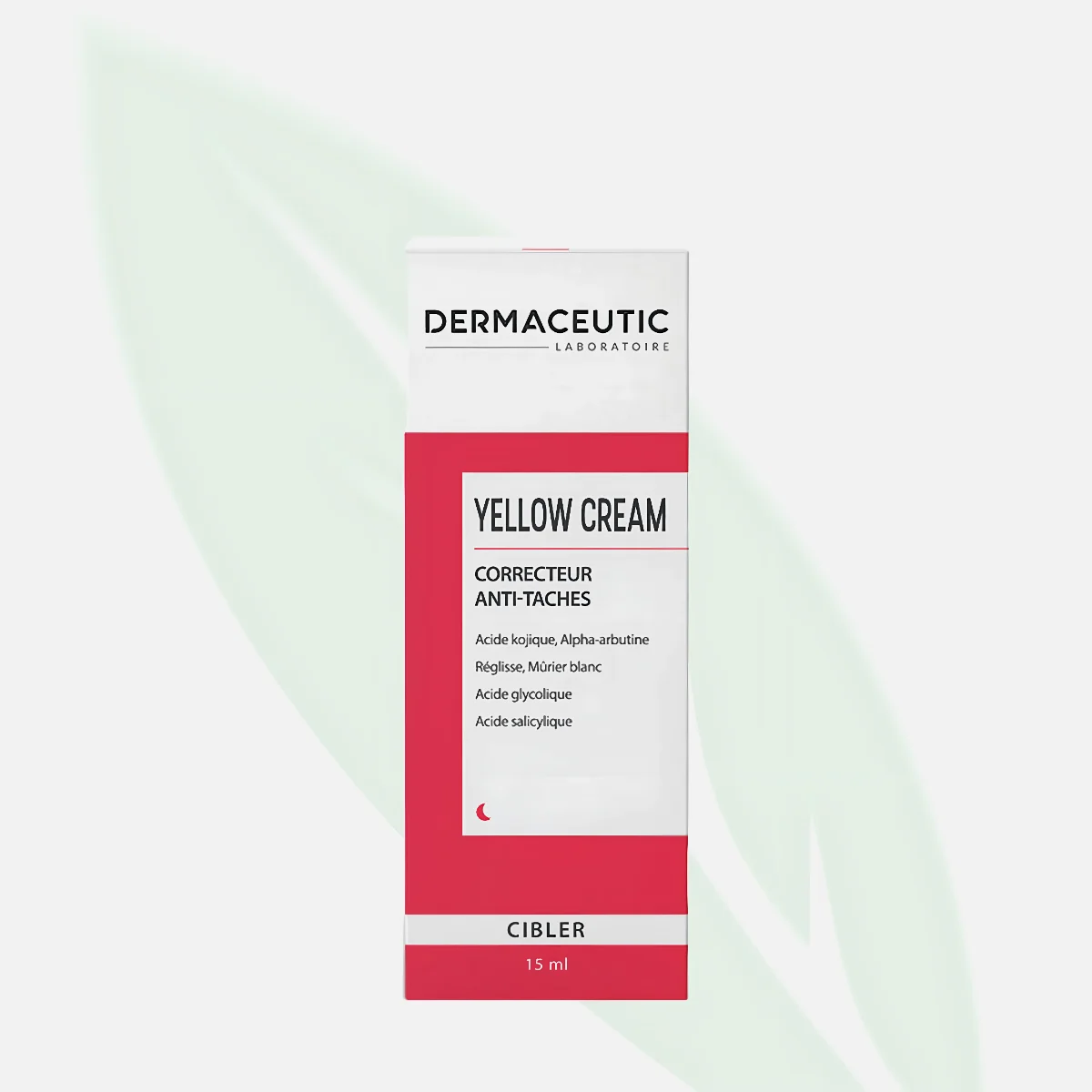 DERMACEUTIC Yellow Cream مصحِّح البقع الداكنة المركّز 15 مل