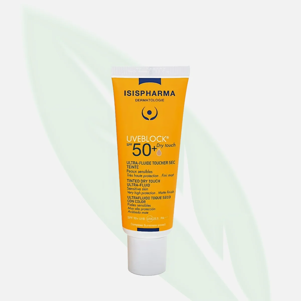 ISISPHARMA Uveblock SPF50+ سائل جاف خفيف للبشرة الدهنية 40 مل