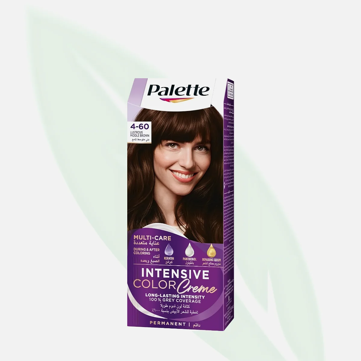 PALETTE Intensive Color Cream Lustrous Medium Brown 4-60