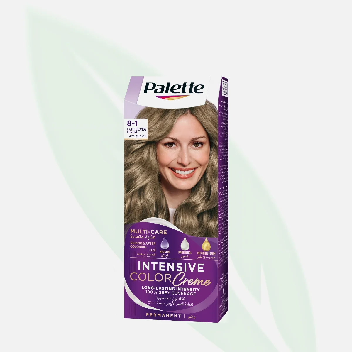 PALETTE Intensive Color Cream 8-1 Ashy Light Blonde 110ml