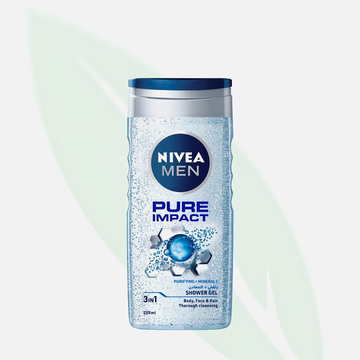 NIVEA Men Pure Impact 3-in-1 Shower Gel 250ml