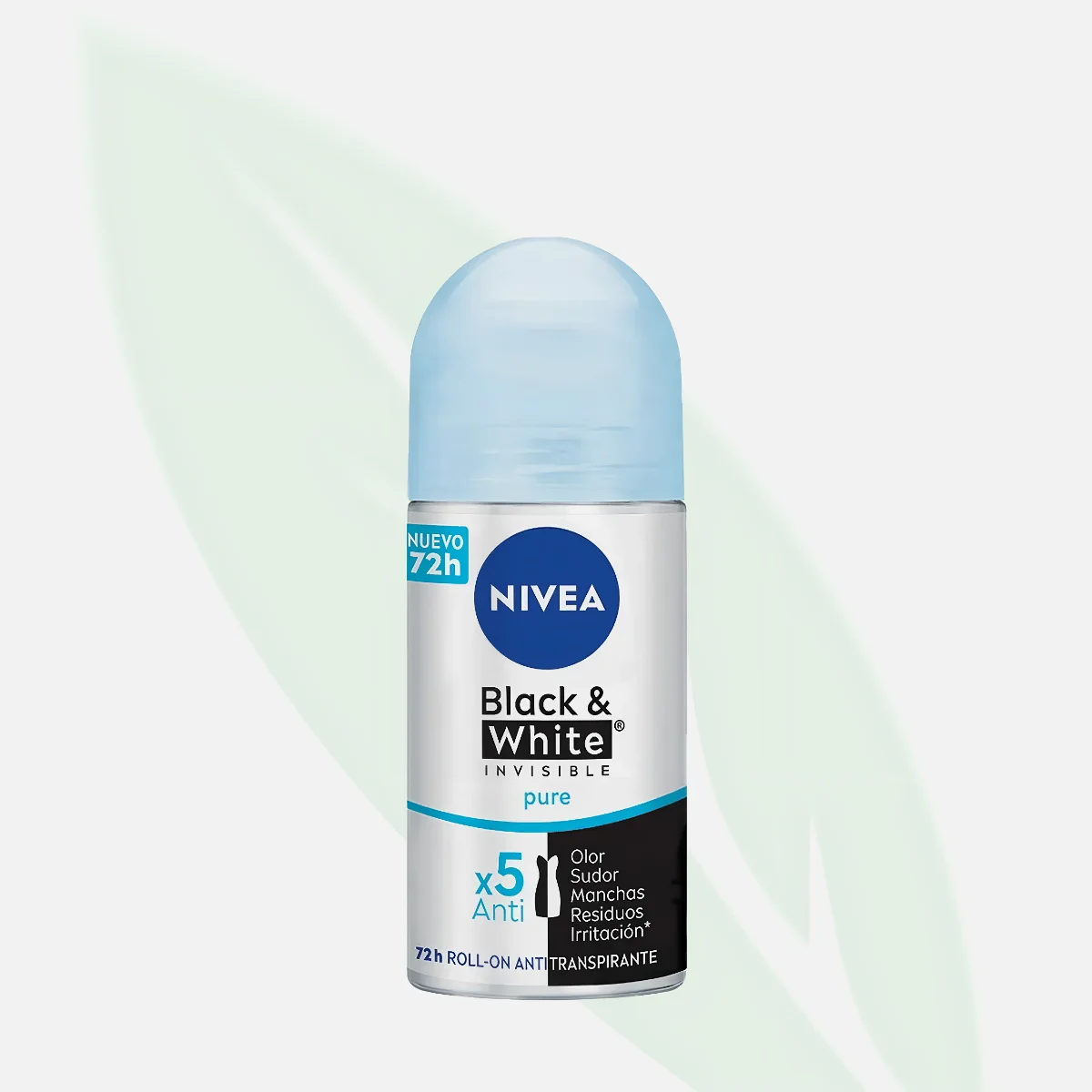 NIVEA Black & White Invisible Pure Roll-On 50ml