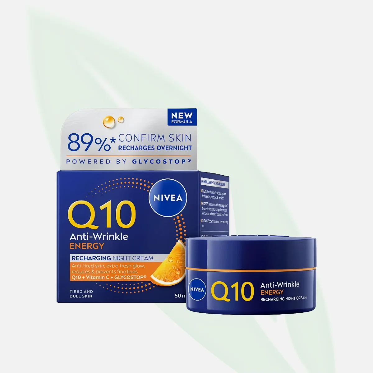 NIVEA Q10 Energy Recharging Night Cream 50ml