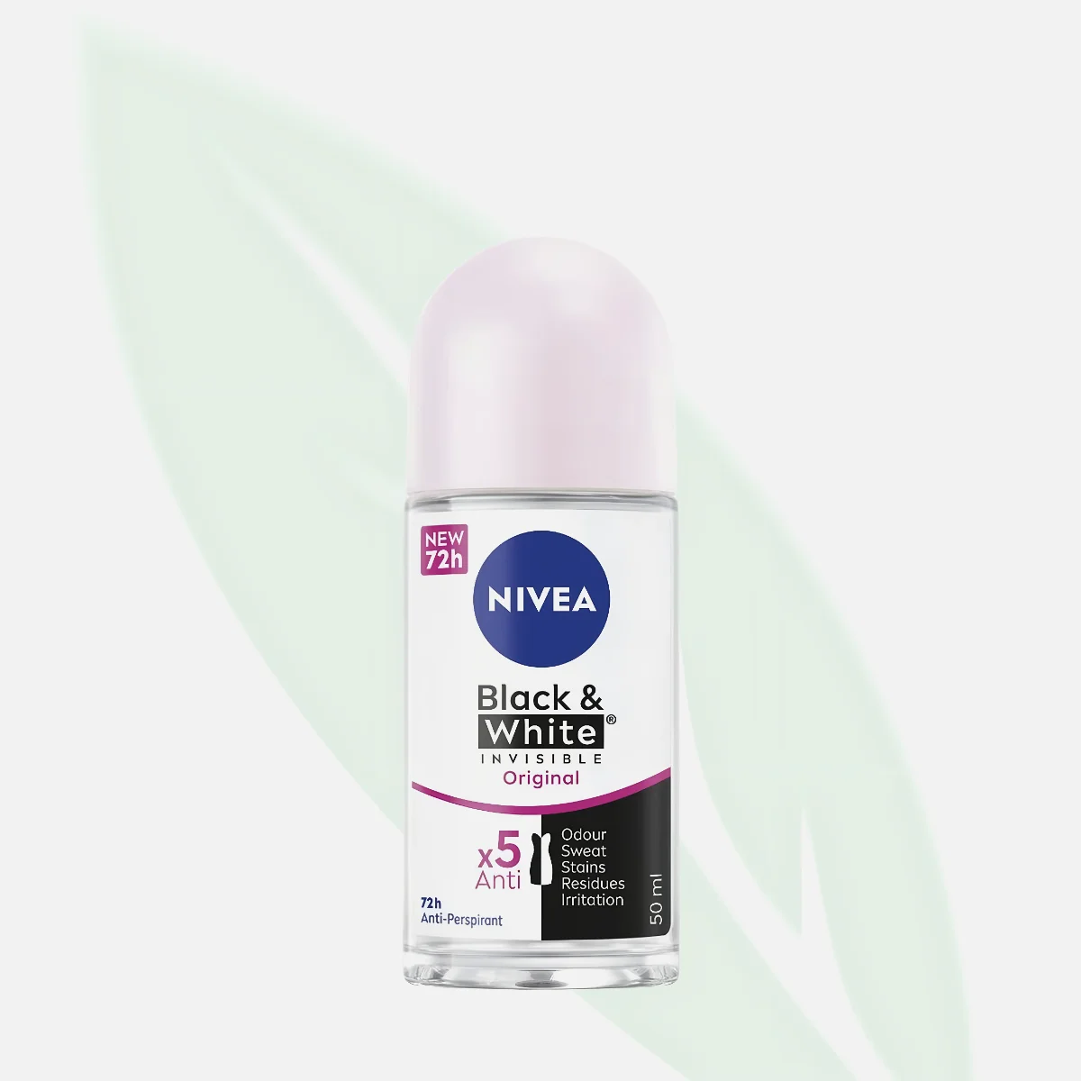 NIVEA Black & White Invisible Original Anti-Perspirant 50ml