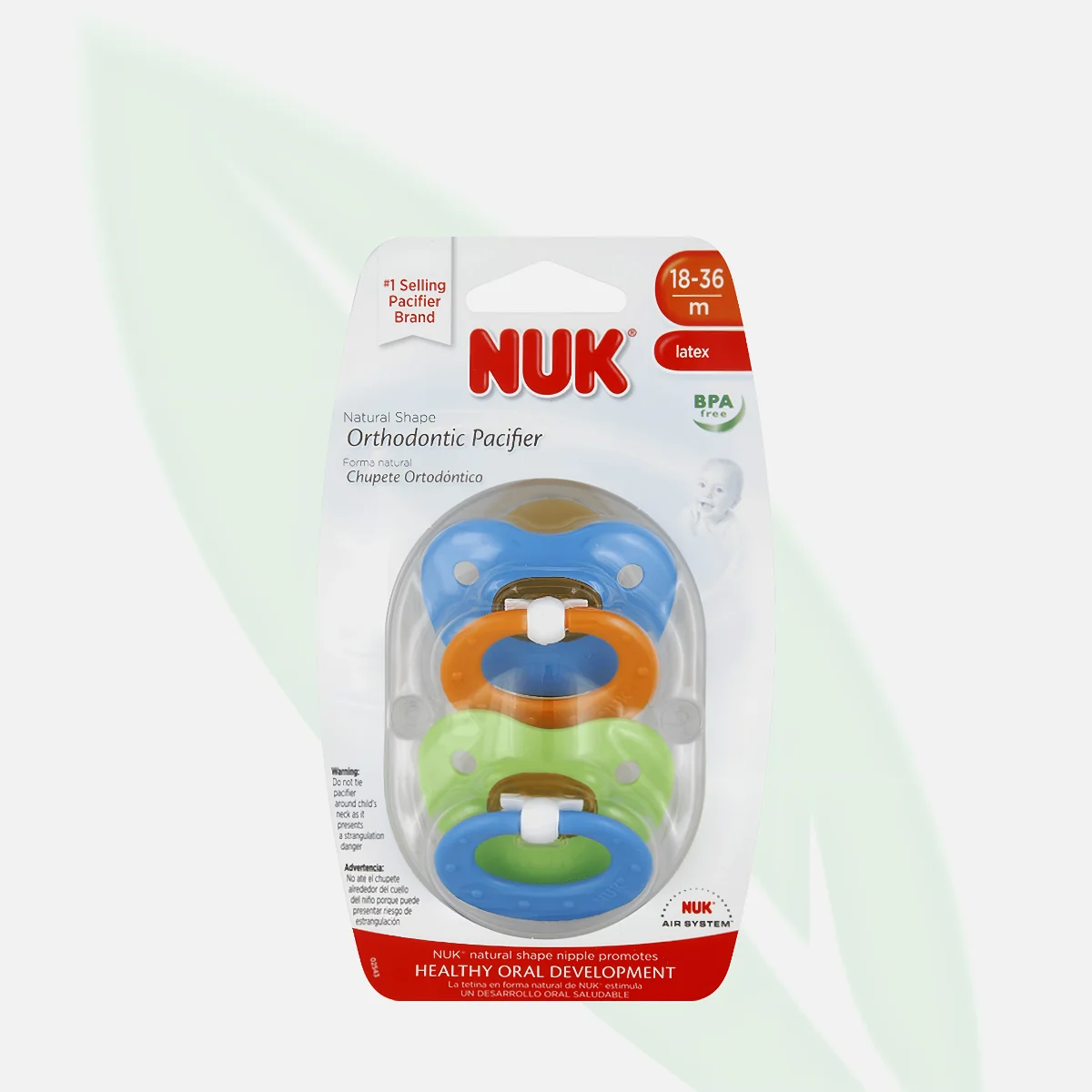 NUK Orthodontic Soother Latex Size 1