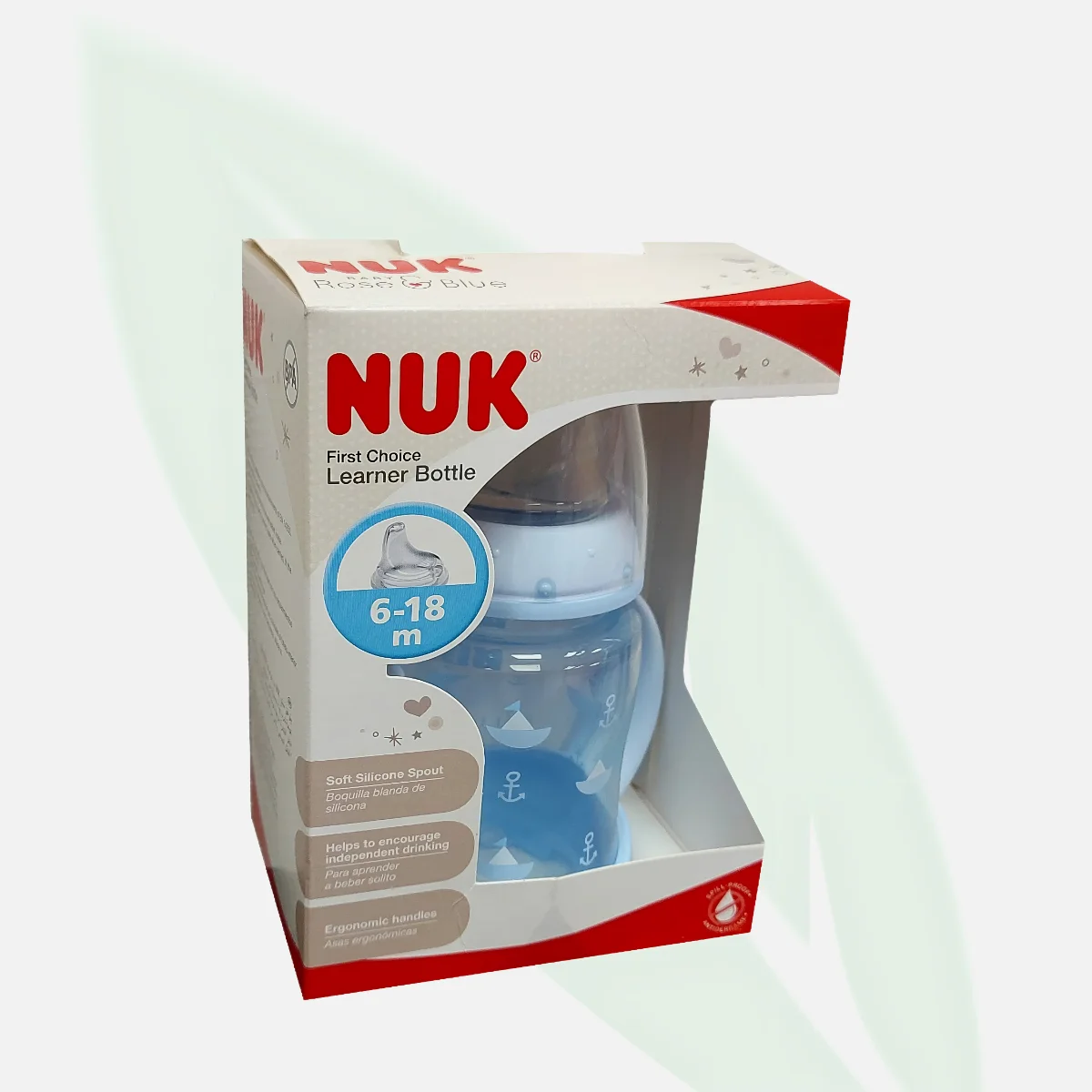 NUK First Choice Learner Bottle 6-18 Months