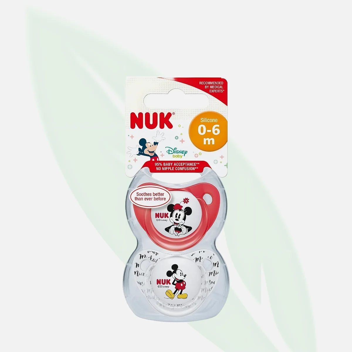 NUK Disney Orthodontic Pacifier Size 1 0-6m