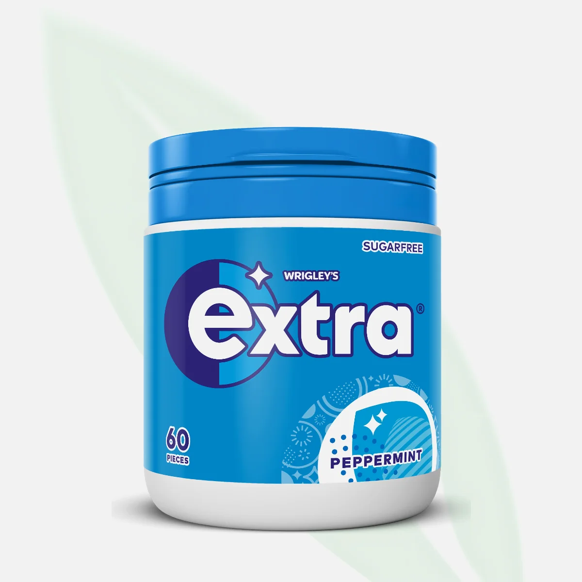 EXTRA Peppermint Sugar-Free Gum 60 Pieces