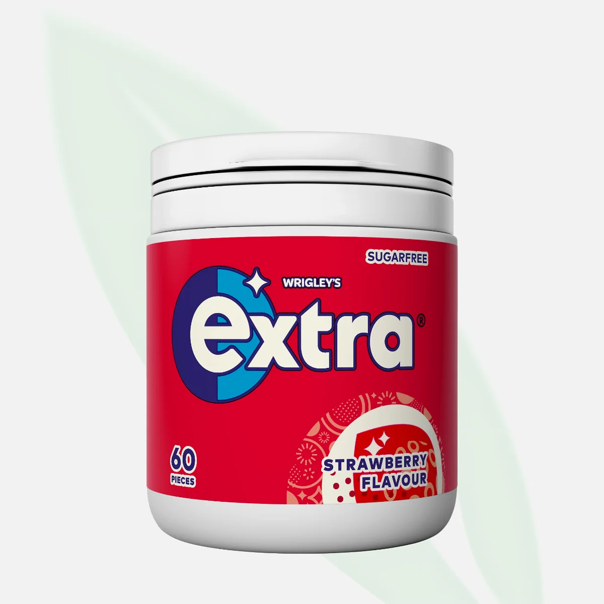 EXTRA Strawberry Sugar-Free Gum 60 Pieces