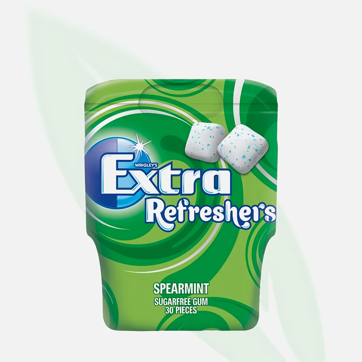 EXTRA Refreshers Spearmint Sugar-Free Chewing Gum 30 Pieces
