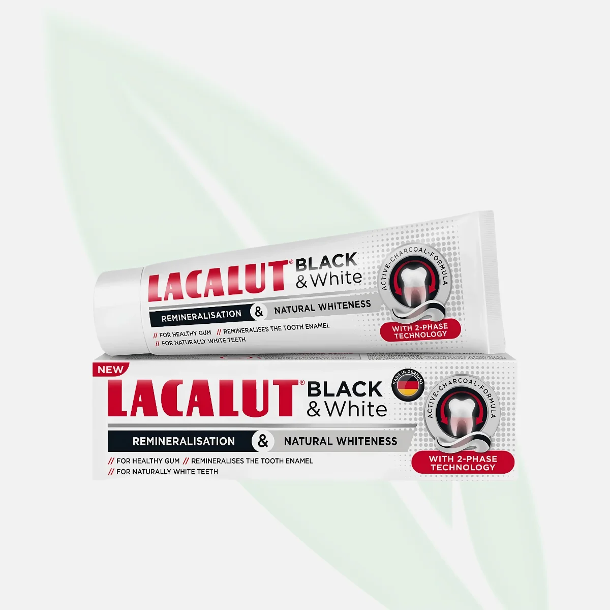 LACALUT Black & White Remineralisation Toothpaste 75ml LACALUT Black & White Remineralisation Toothpaste 75ml