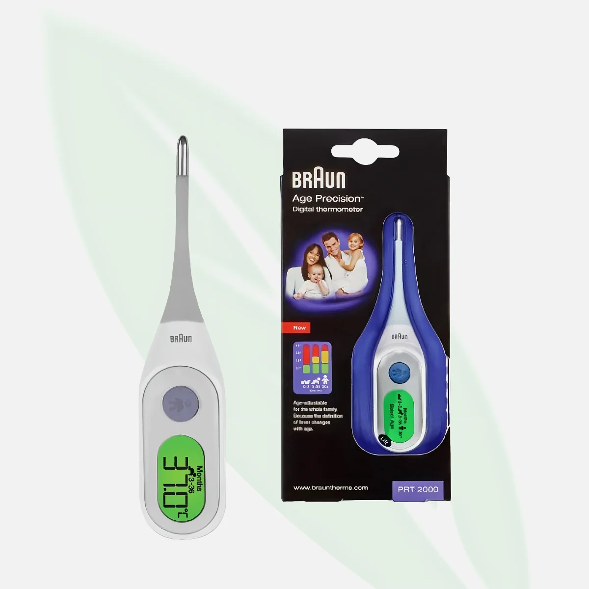 BRAUN Age Precision Digital Thermometer PRT2000 BRAUN Age Precision Digital Thermometer PRT2000