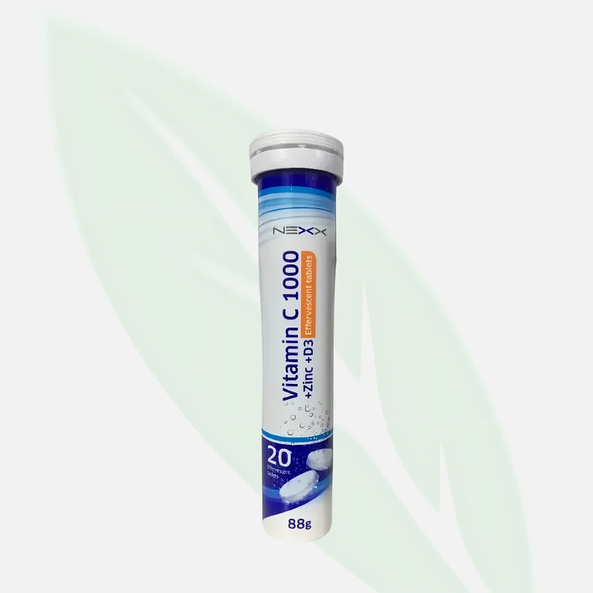 NEXX Vitamin C + Zinc + D3 20 Effervescent Tablets