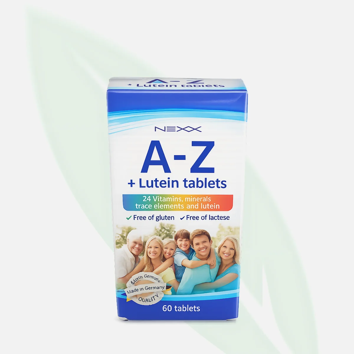 NEXX A-Z + Lutein 60 Tablets