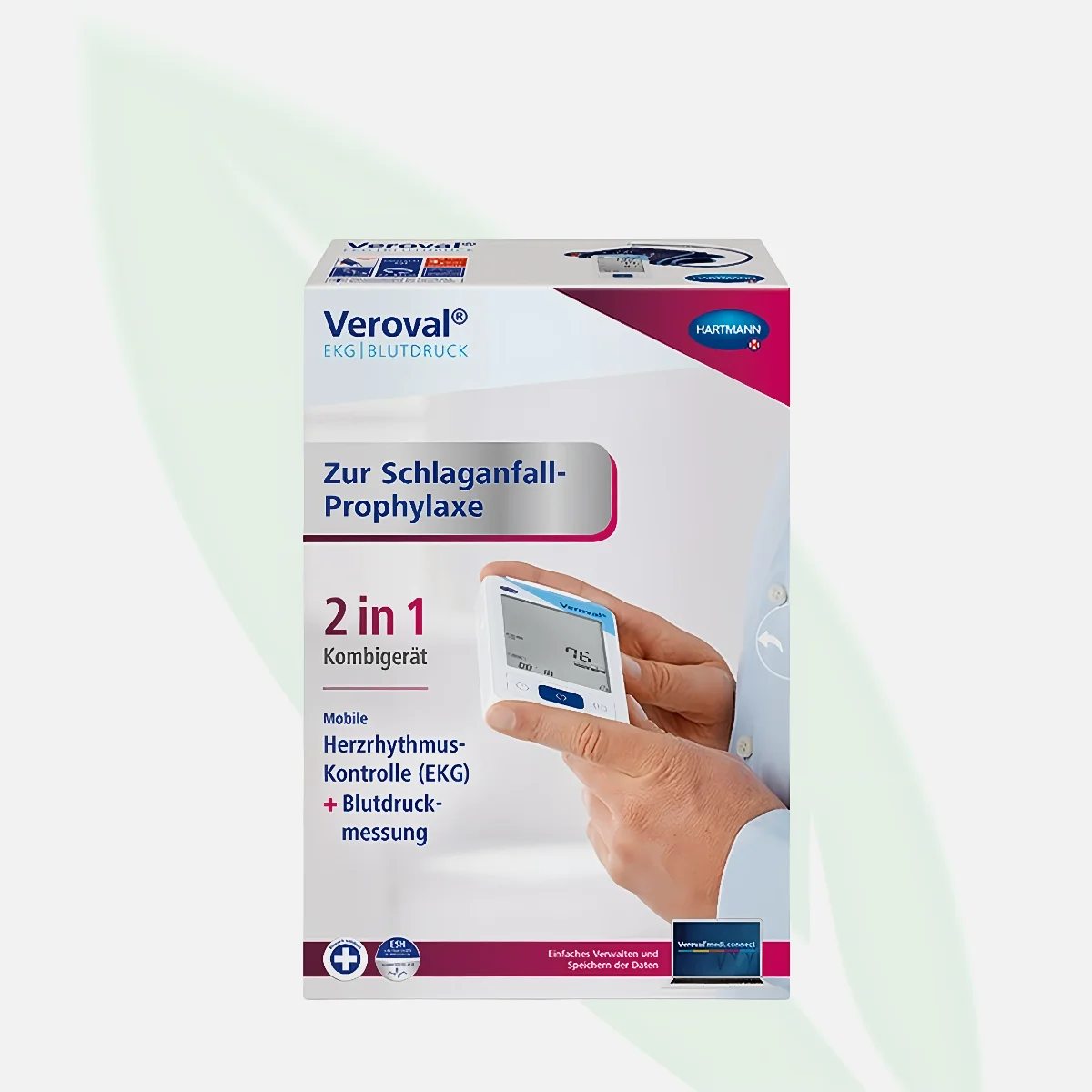 HARTMANN Veroval 2-in-1 ECG and Blood Pressure Monitor HARTMANN Veroval 2-in-1 ECG and Blood Pressure Monitor