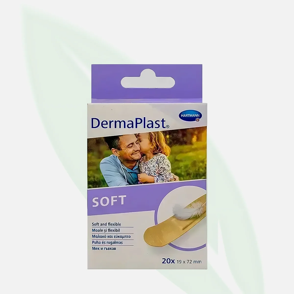 HARTMANN DermaPlast Soft Flexible Plasters for Sensitive Skin 20 Pcs HARTMANN DermaPlast Soft Flexible Plasters for Sensitive Skin 20 Pcs